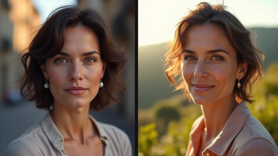 Carla Moretti prima e dopo il percorso Rifugio Alato
